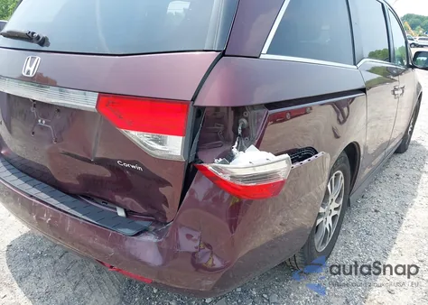 2014 Honda Odyssey Ex-L from USA, damaged, VIN 5FNRL5H62EB034082